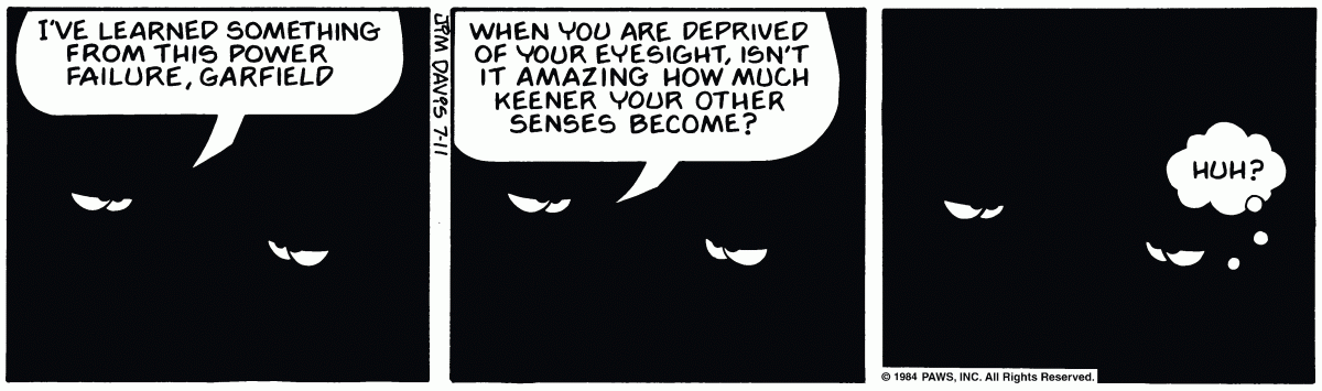 Garfield, July 11, 1984