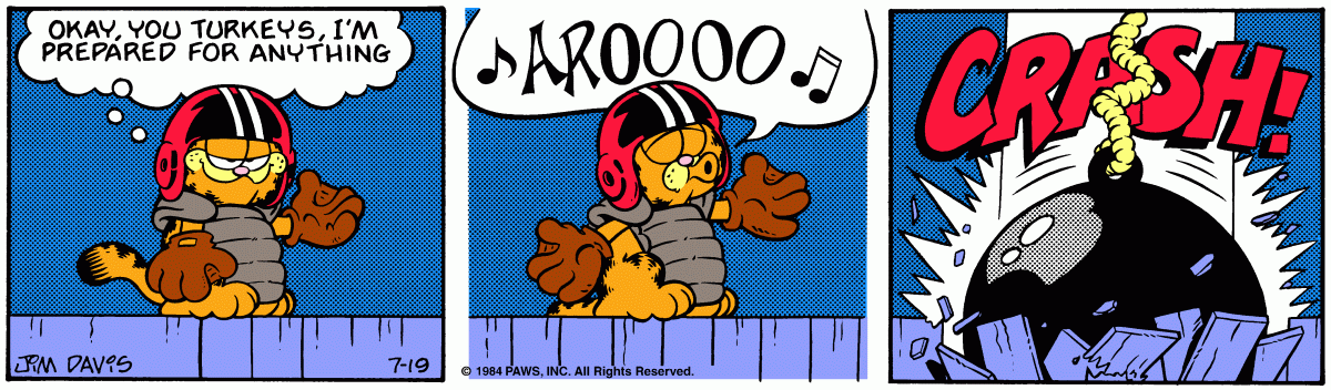 Garfield, July 19, 1984
