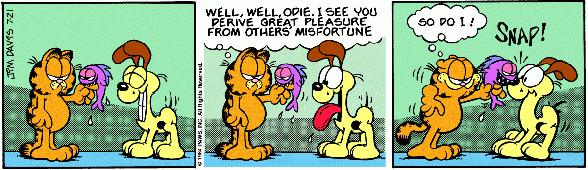 Garfield, July 21, 1984