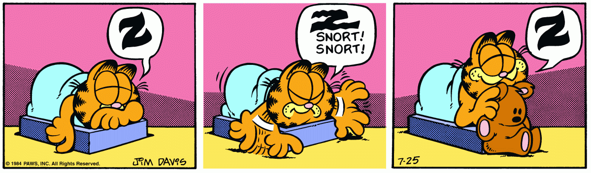 Garfield, July 25, 1984