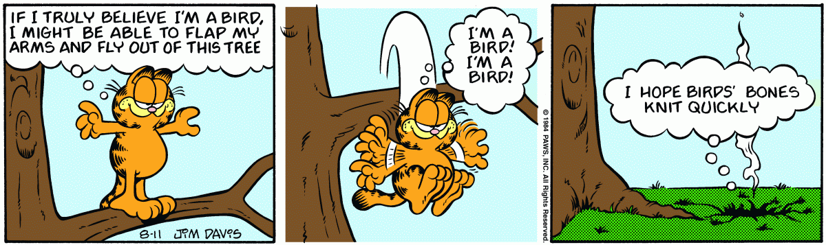 Garfield, August 11, 1984