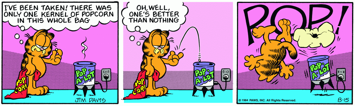 Garfield, August 15, 1984