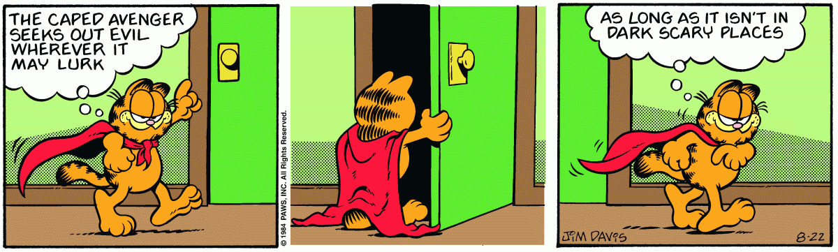 Garfield, August 22, 1984