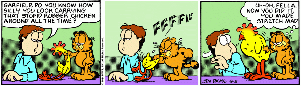 Garfield, September 5, 1984