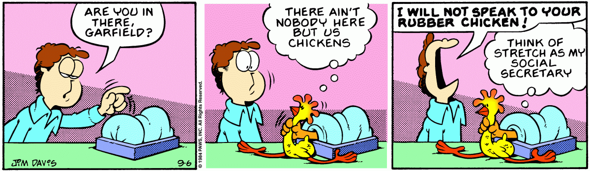 Garfield, September 6, 1984