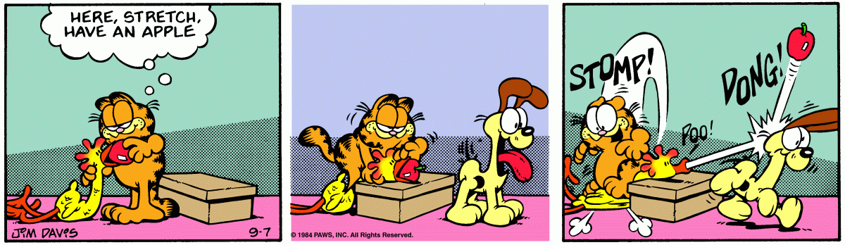 Garfield, September 7, 1984