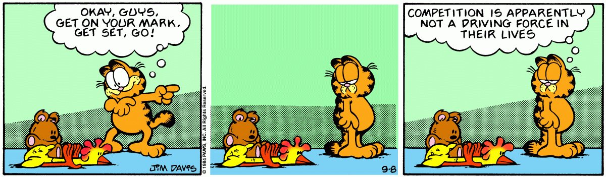 Garfield, September 8, 1984