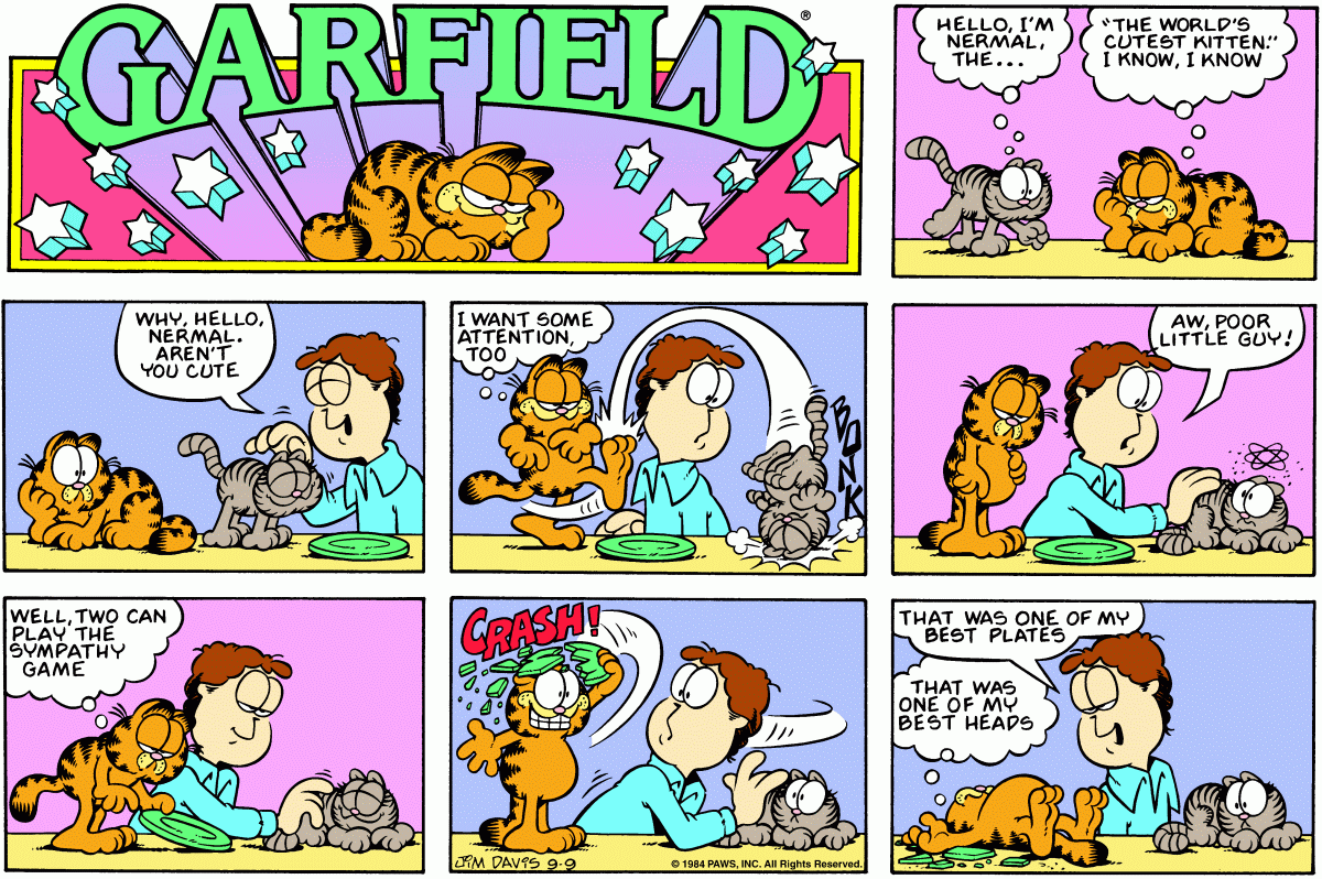 Garfield, September 9, 1984