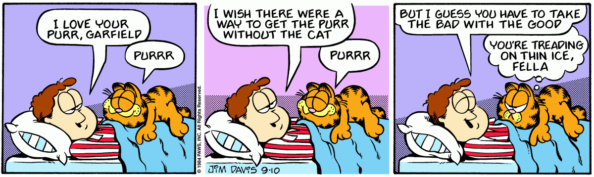 Garfield, September 10, 1984
