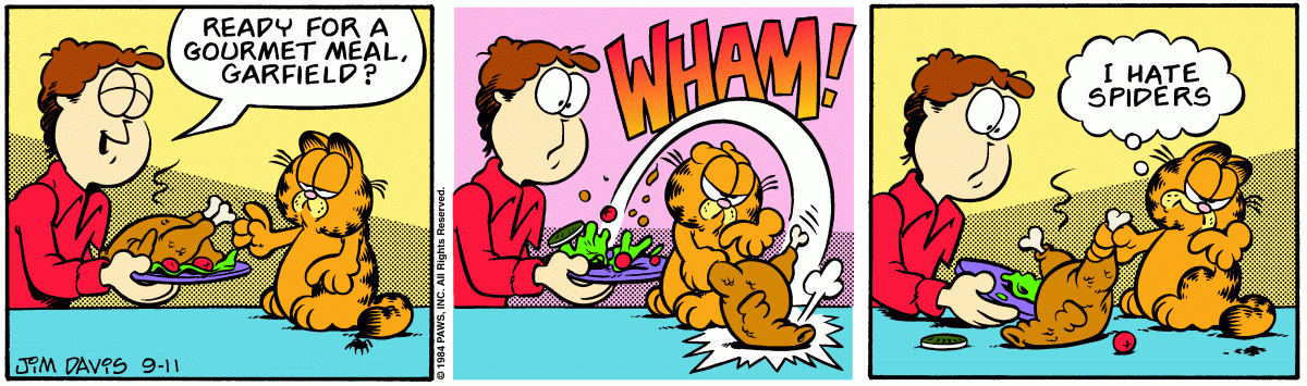 Garfield, September 11, 1984