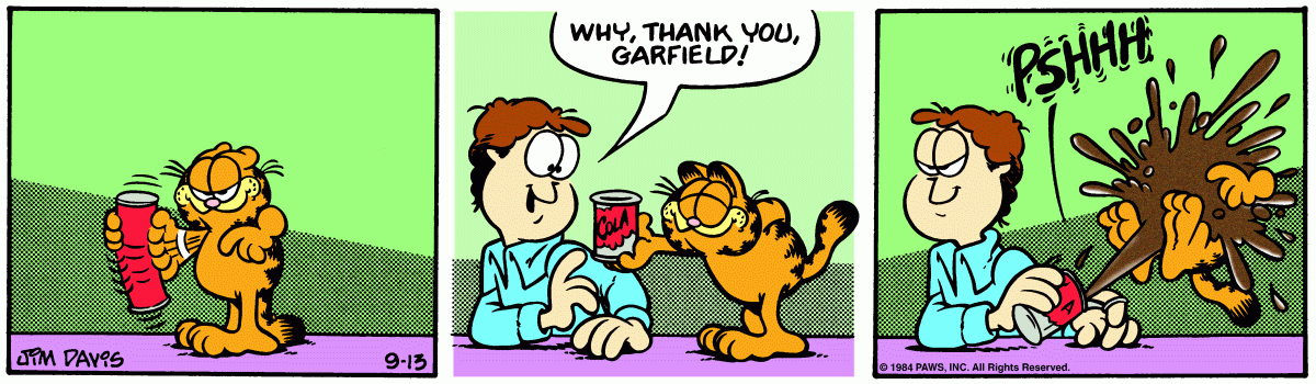 Garfield, September 13, 1984