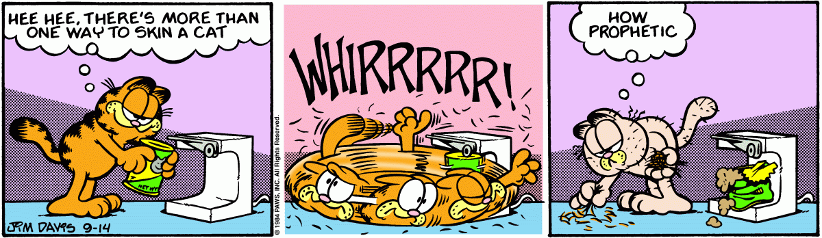 Garfield, September 14, 1984