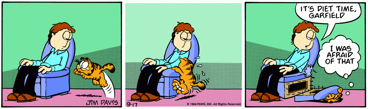 Garfield, September 17, 1984