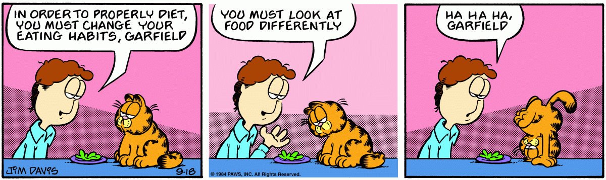 Garfield, September 18, 1984