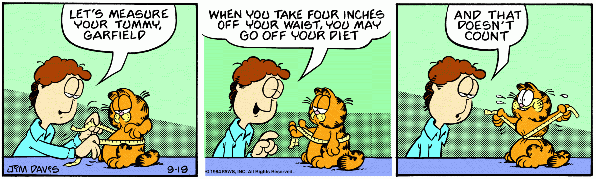 Garfield, September 19, 1984