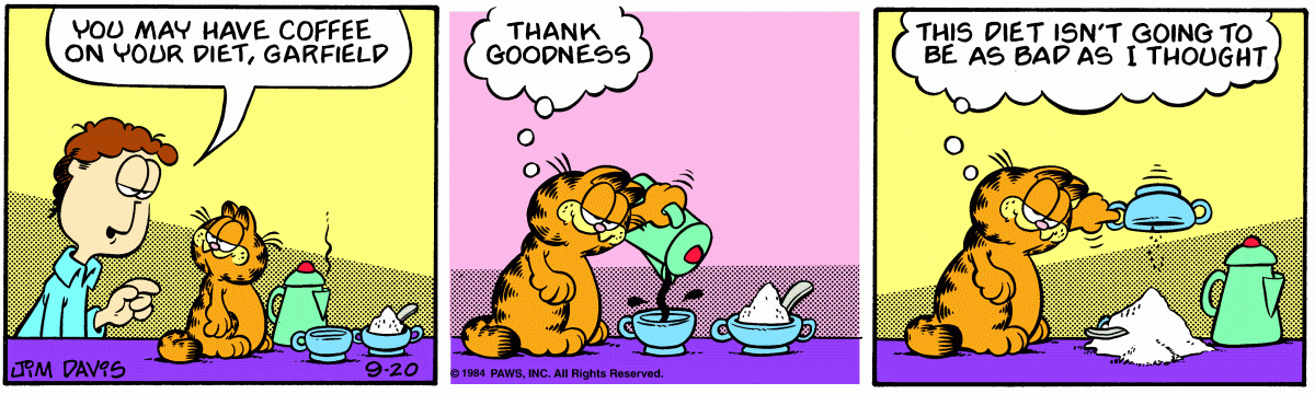 Garfield, September 20, 1984