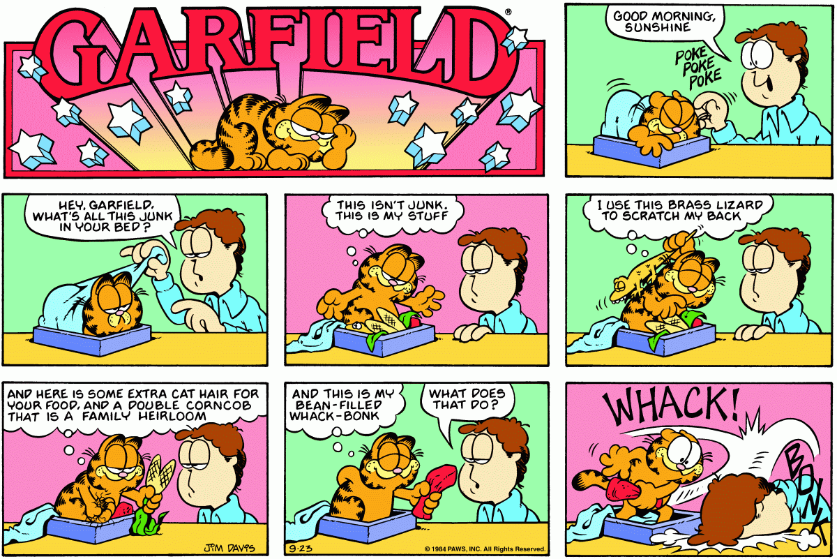 Garfield, September 23, 1984