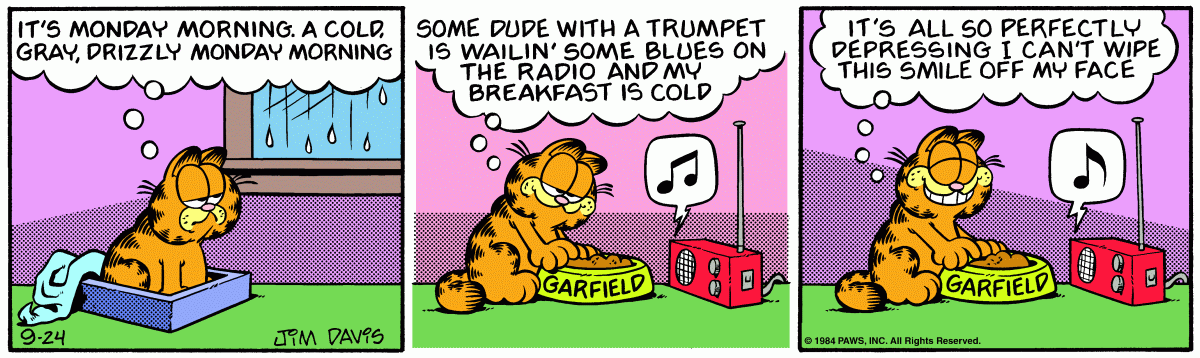 Garfield, September 24, 1984
