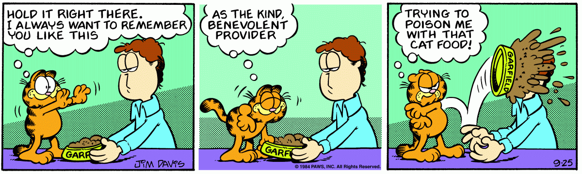 Garfield, September 25, 1984