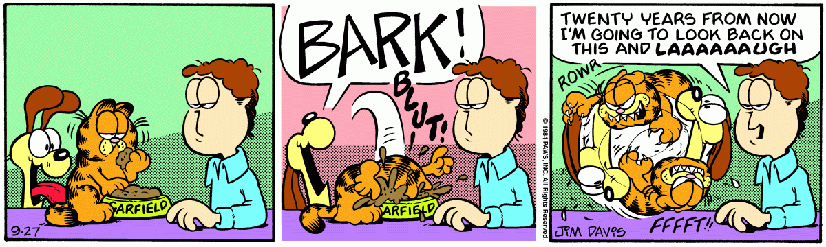 Garfield, September 27, 1984