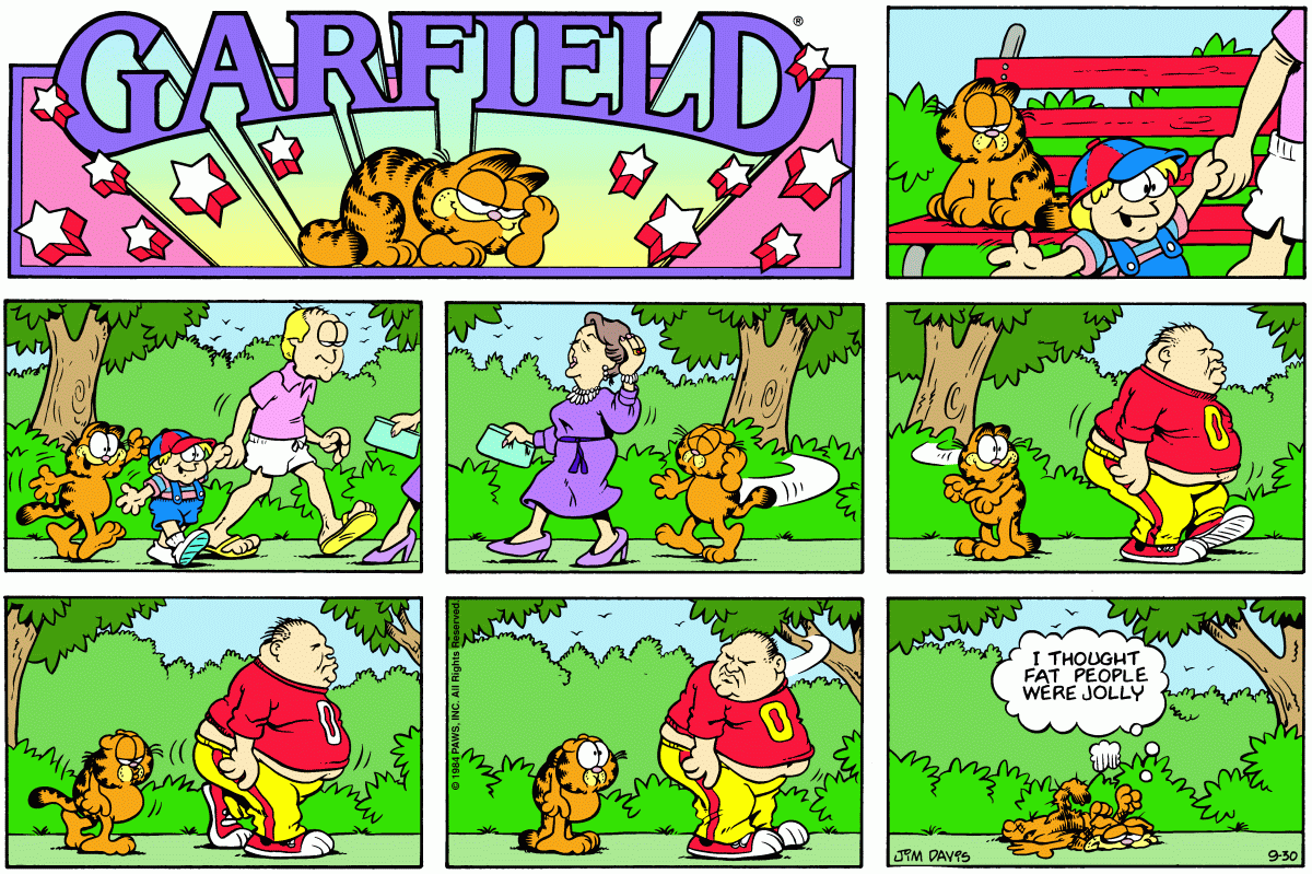 Garfield, September 30, 1984