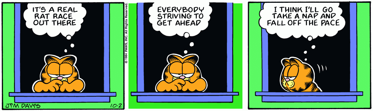 Garfield, October 2, 1984