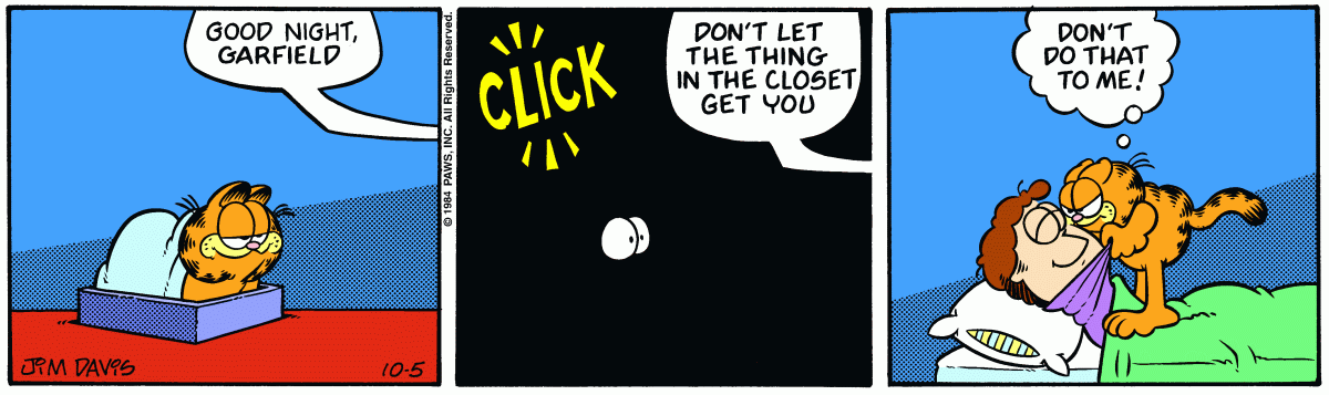 Garfield, October 5, 1984