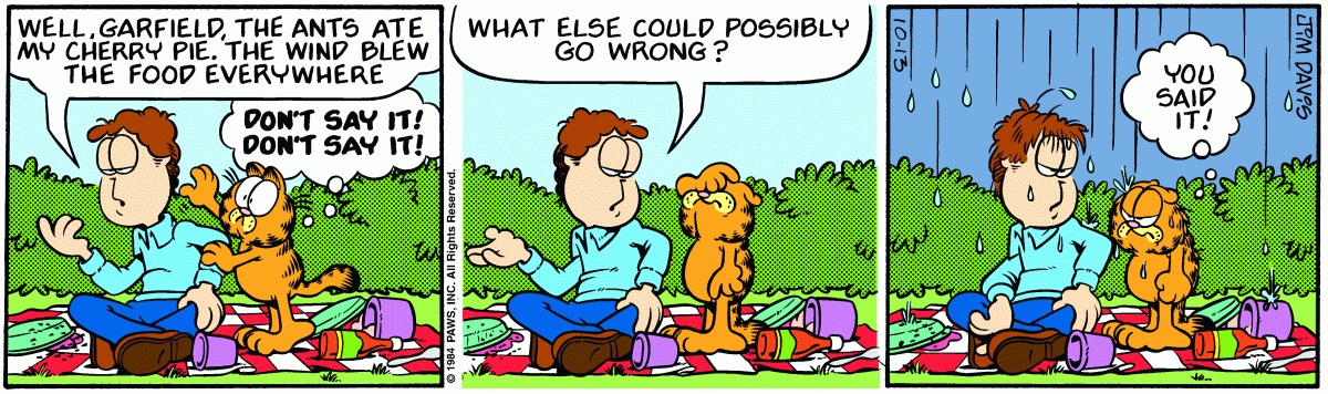 Garfield, October 13, 1984