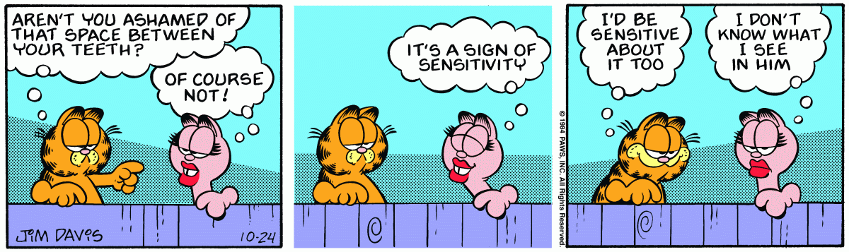 Garfield, October 24, 1984