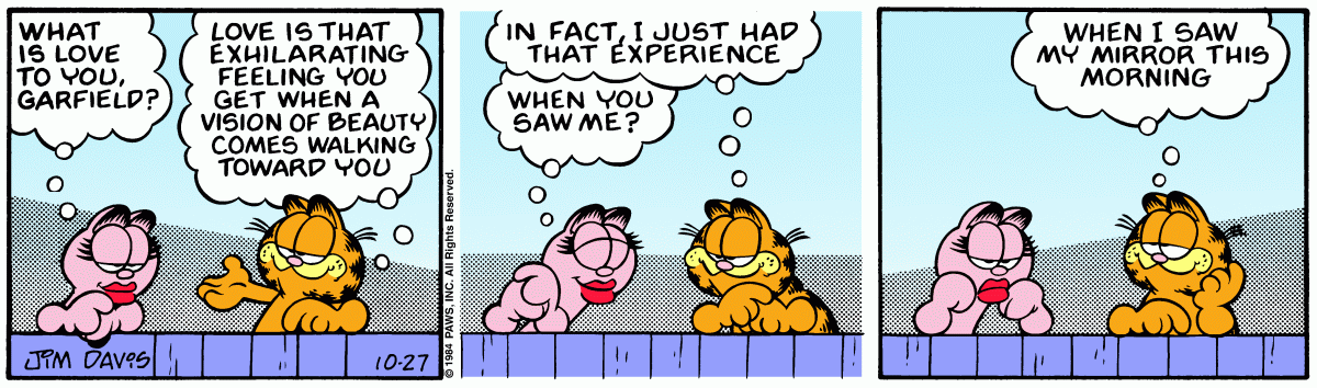 Garfield, October 27, 1984