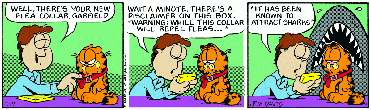 Garfield, November 14, 1984