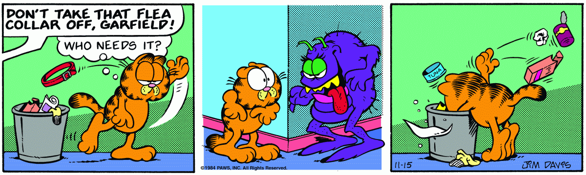 Garfield, November 15, 1984