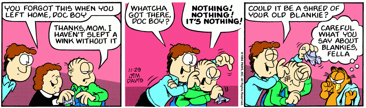 Garfield, November 29, 1984