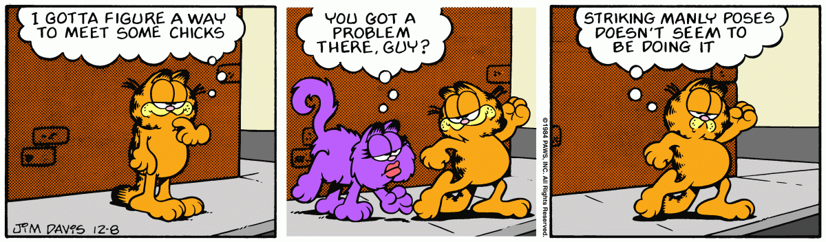 Garfield, December 8, 1984