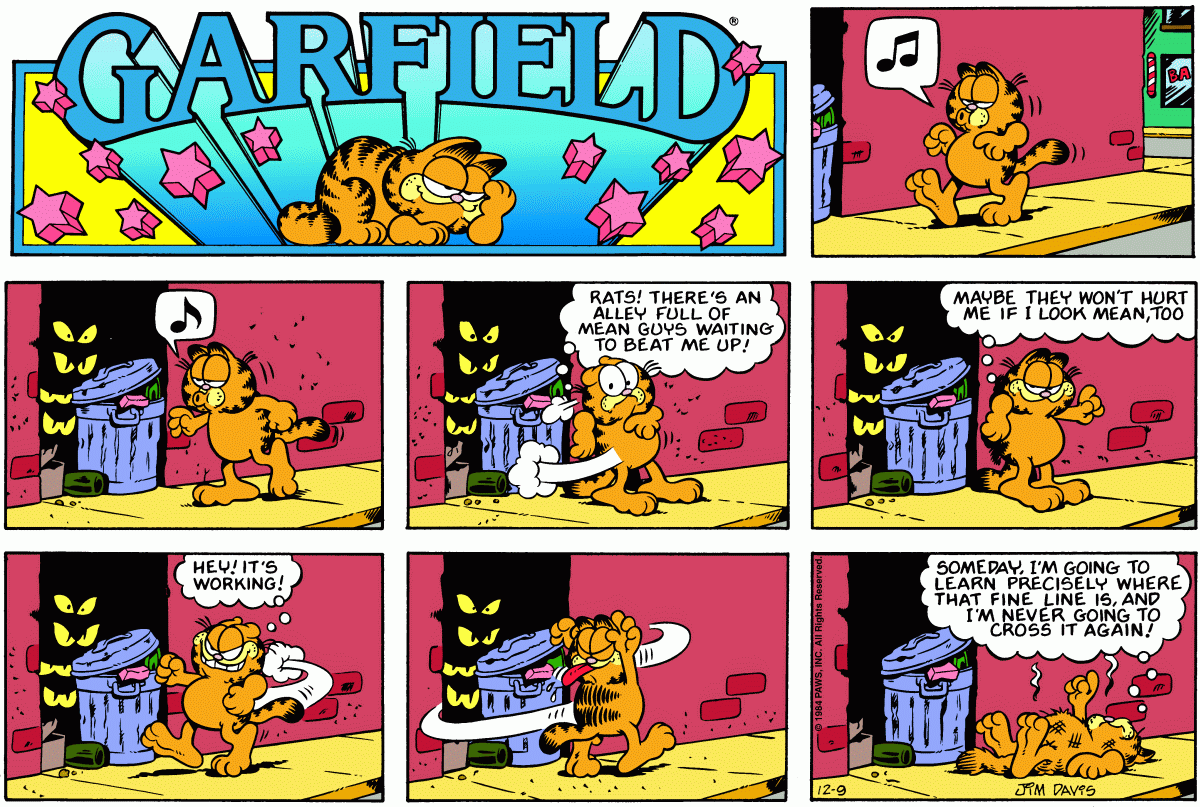 Garfield, December 9, 1984
