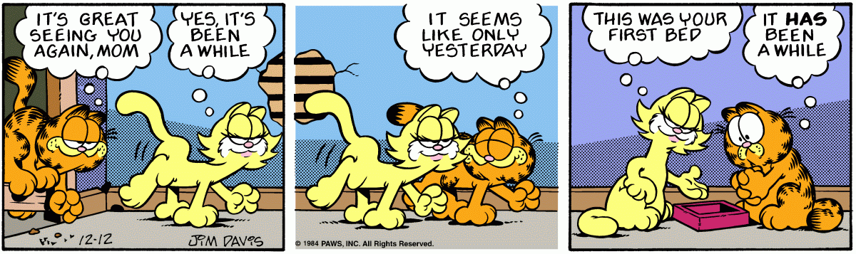 Garfield, December 12, 1984