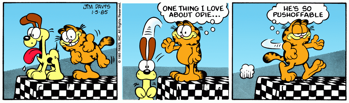Garfield, January 5, 1985