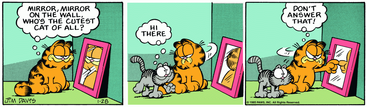 Garfield, January 28, 1985