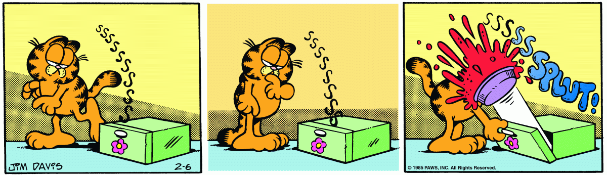 Garfield, February 6, 1985