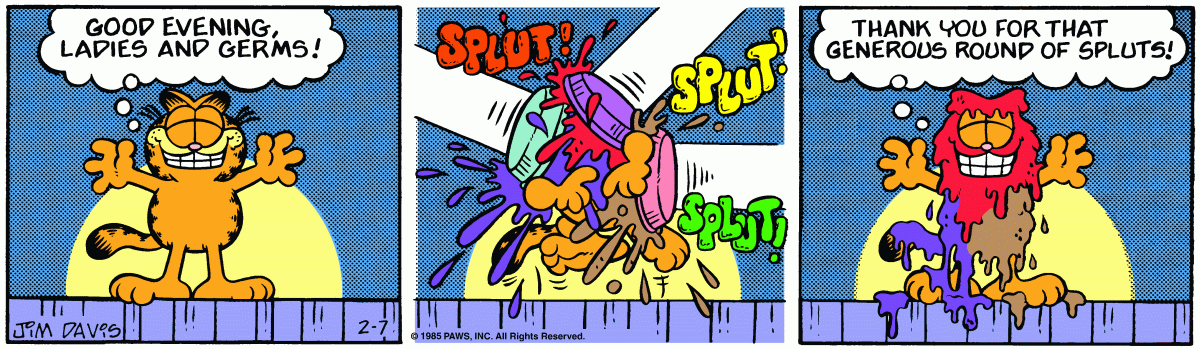 Garfield, February 7, 1985