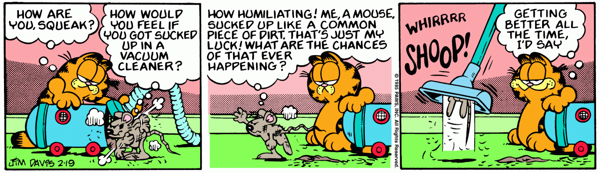 Garfield, February 19, 1985