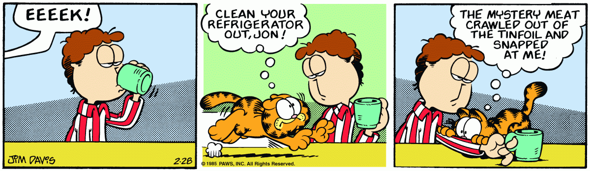 Garfield, February 28, 1985