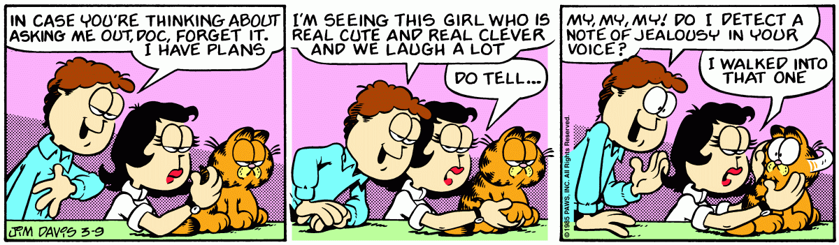 Garfield, March 9, 1985