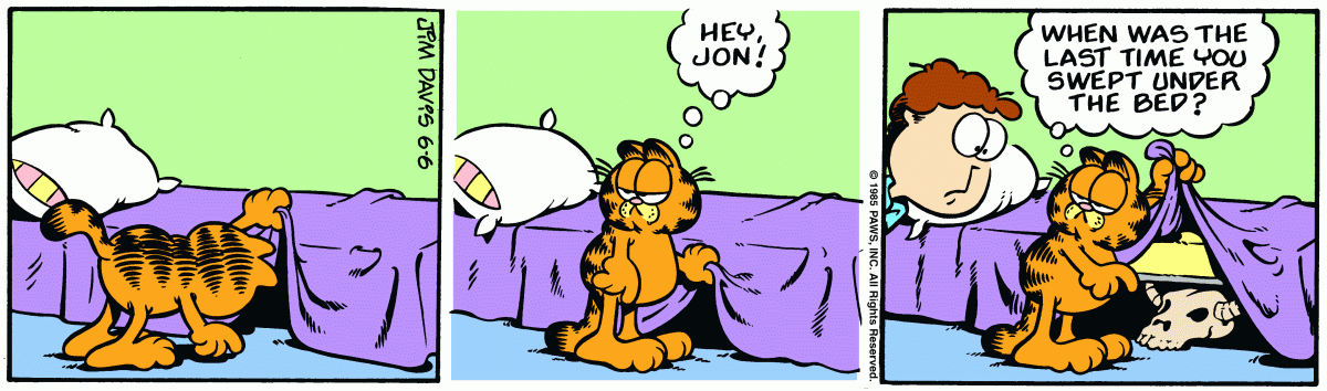 Garfield, June 6, 1985