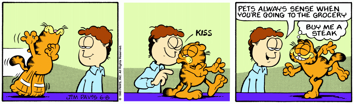 Garfield, June 8, 1985