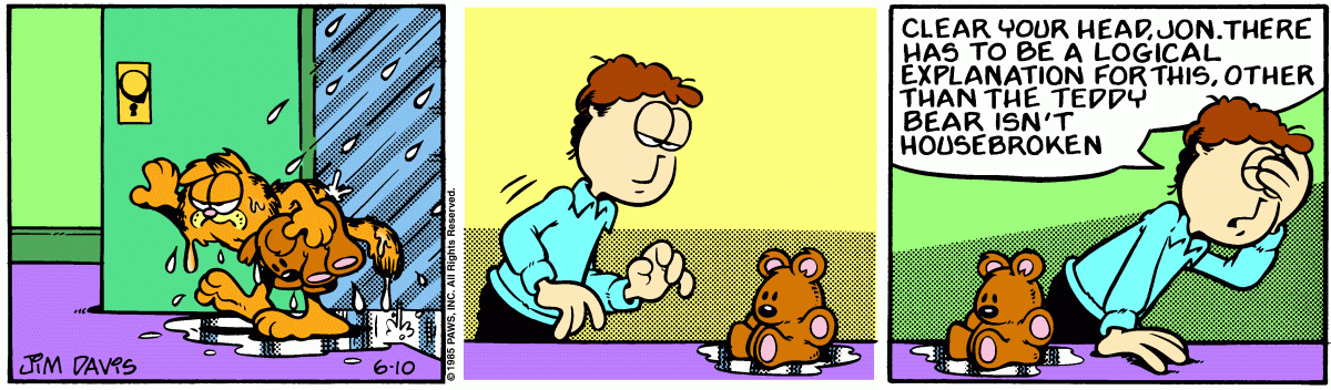 Garfield, June 10, 1985