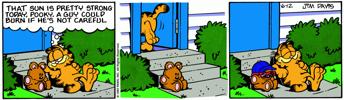 Garfield, June 12, 1985