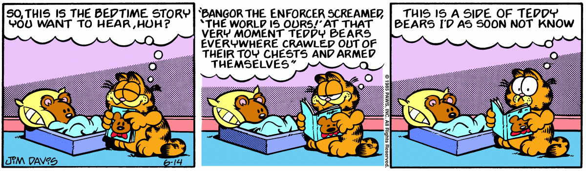 Garfield, June 14, 1985