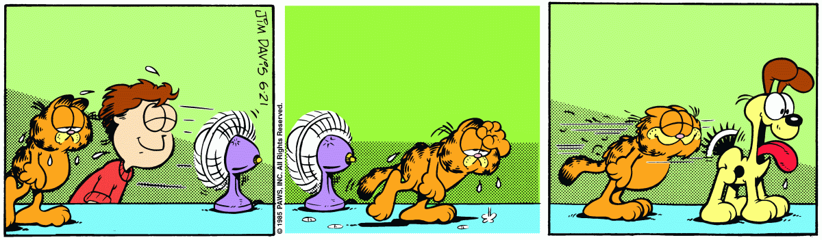 Garfield, June 21, 1985