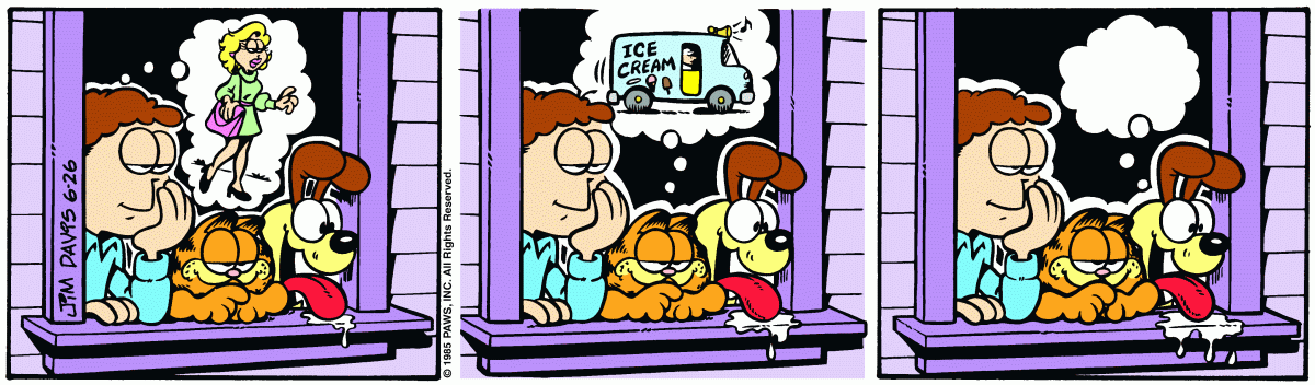 Garfield, June 26, 1985